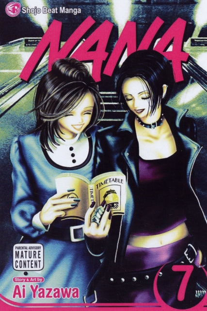 Nana, Vol. 7 manga cover featuring two young women.