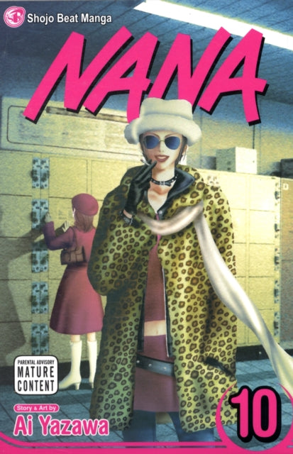 Nana, Vol. 10 manga cover featuring two young women.