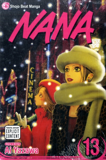 Nana, Vol. 13 manga cover featuring two young women in winter attire.