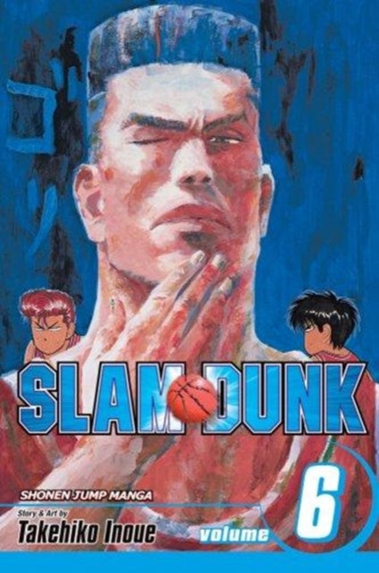 Slam Dunk, Vol. 6 manga cover featuring a basketball player and the title.