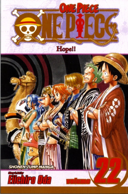 One Piece, Vol. 22 manga cover featuring the Straw Hat Pirates.