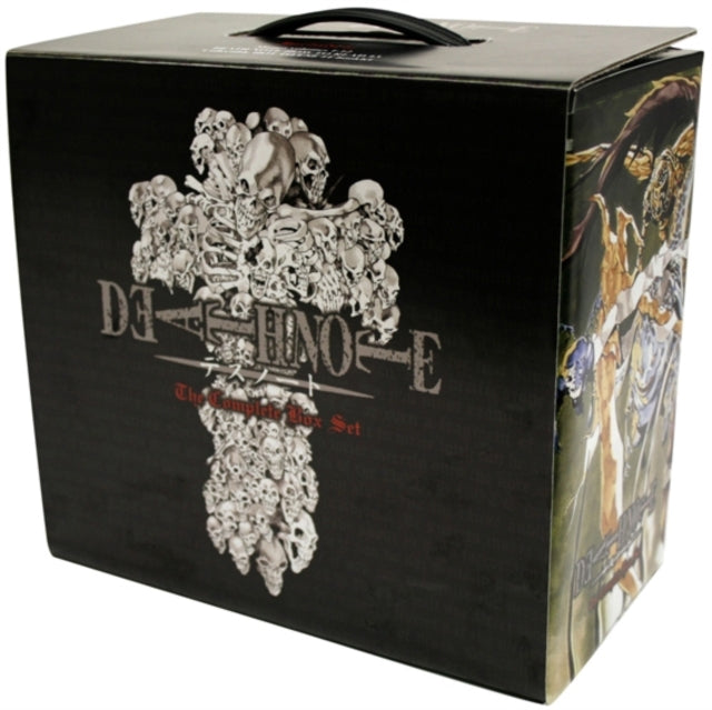 Death Note Complete Box Set with skull and cross design.