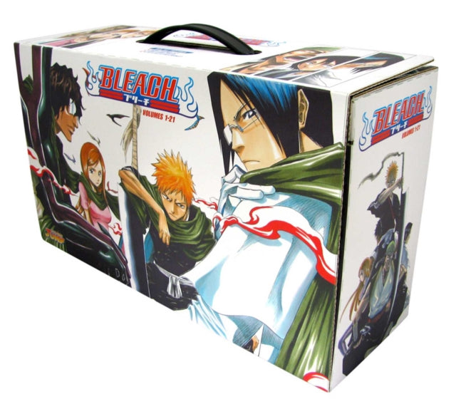 Bleach Box Set 1 featuring anime characters on the packaging.