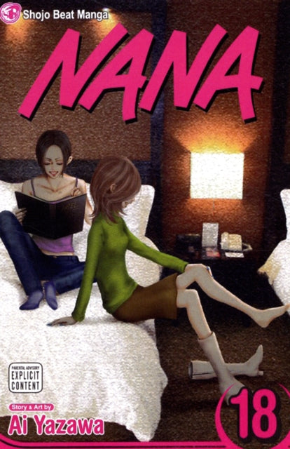 Nana, Vol. 18 manga cover featuring two young women.