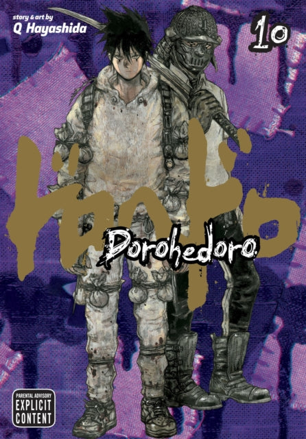 Dorohedoro, Vol. 10 manga cover featuring two characters and the title.