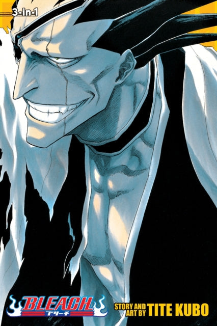 Bleach 3-in-1 Vol 5 manga cover featuring a close-up of a character's face.