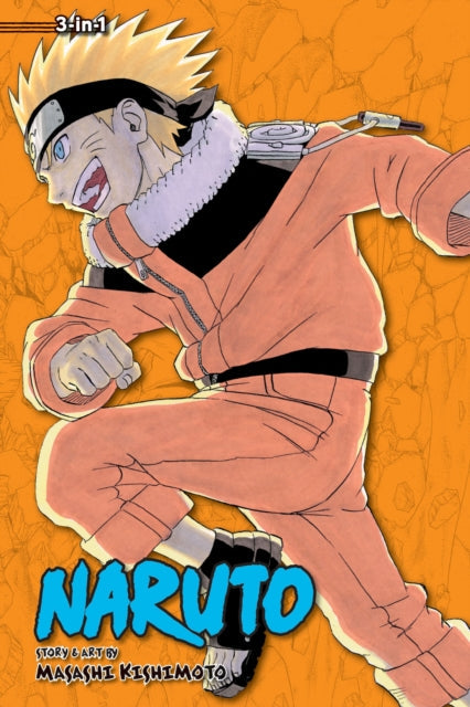 Naruto manga cover art featuring the character Naruto Uzumaki in his orange jumpsuit.