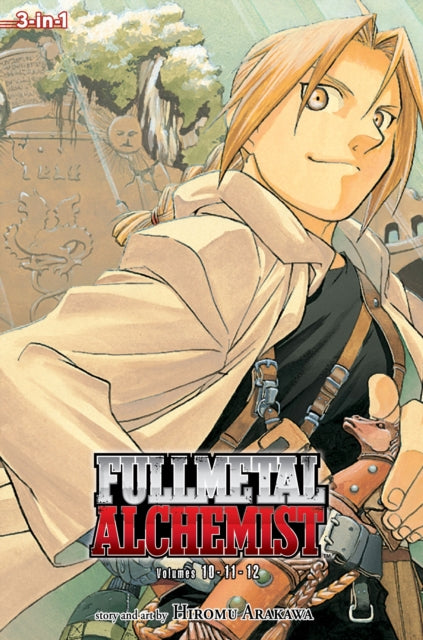 Fullmetal Alchemist 3-in-1 edition manga cover featuring Edward Elric.