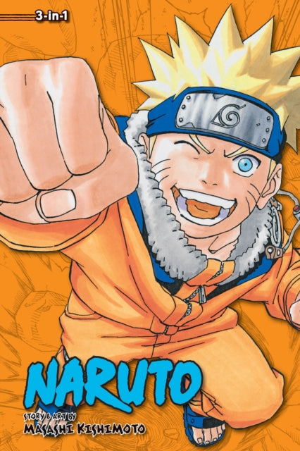 Naruto 3-in-1 Edition Vol. 7 manga cover featuring Naruto Uzumaki.