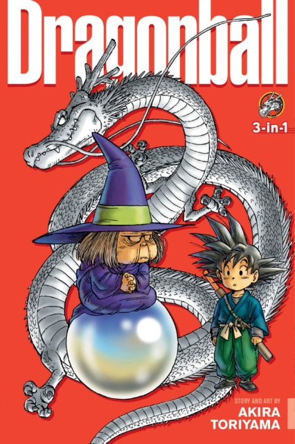 Dragon Ball 3-in-1 Vol 3 cover art features Goku, Bulma, and Shenron.