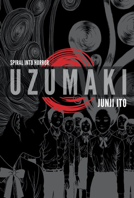 Uzumaki 3-in-1 Deluxe Edition by Junji Ito features a spiral design and a group of characters.
