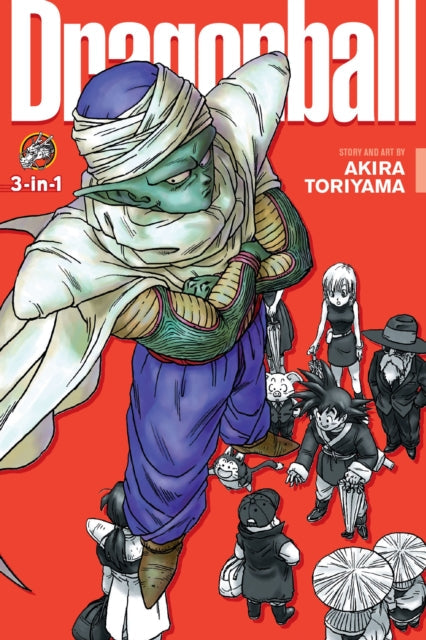 Dragon Ball 3-in-1 Vol 5 manga cover features Piccolo and other characters.