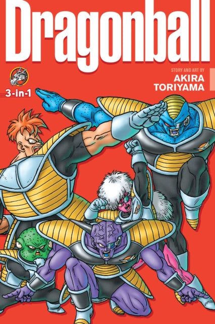 Dragon Ball 3-in-1 Vol. 8 cover features the Ginyu Force characters.