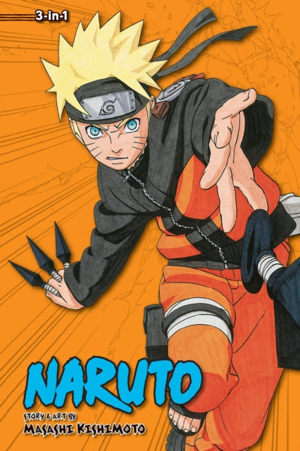 Naruto (3-in-1 Edition), Vol. 10 manga cover featuring Naruto Uzumaki.