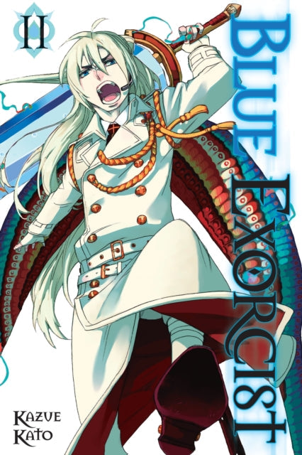 Blue Exorcist, Vol. 11 manga cover featuring Rin Okumura.