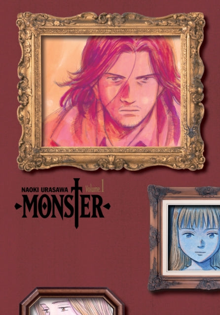 Monster The Perfect Edition Vol 1 manga cover featuring a portrait of Johan.