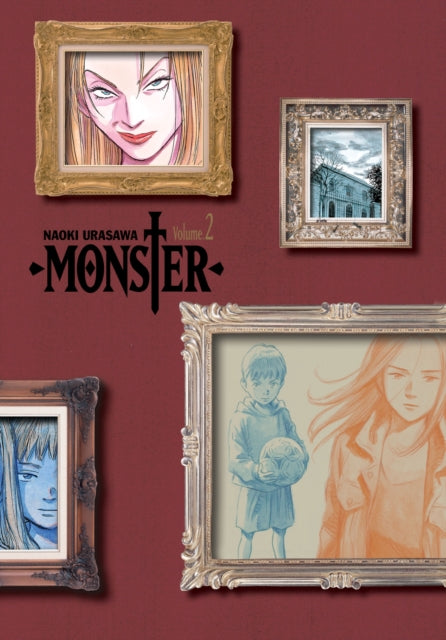 Monster The Perfect Edition Vol 2 manga cover with framed artwork.