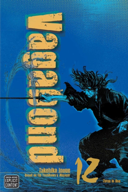 Vagabond Vol. 12 VIZBIG Edition manga with a samurai in action.