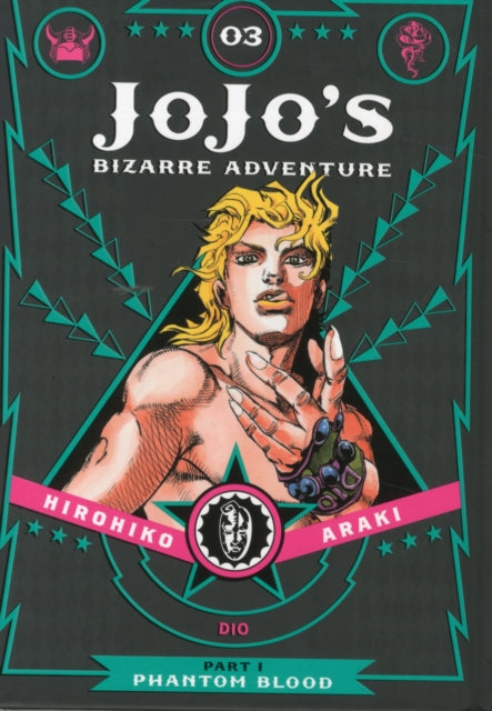 JoJo's Bizarre Adventure Part 1 Phantom Blood Vol 3 manga cover.
