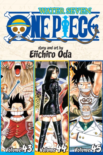 One Piece Omnibus Edition Vol 15 cover art featuring characters and title.
