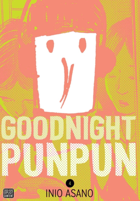 Goodnight Punpun, Vol. 4 manga cover with a stylized drawing of a character.