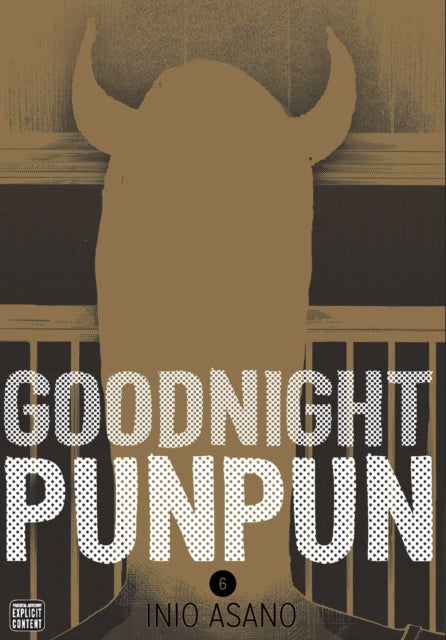 Goodnight Punpun, Vol. 6 manga cover featuring a silhouetted figure with horns.