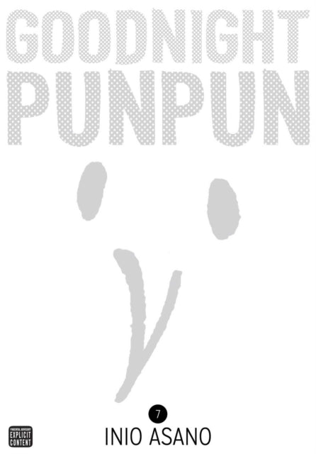 Goodnight Punpun, Vol. 7 manga cover with a stylized face.