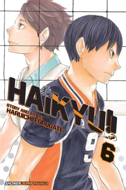 Haikyu!! Vol. 6 manga cover featuring two male anime characters.
