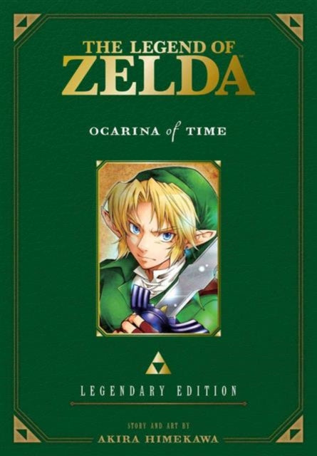 The Legend of Zelda Ocarina of Time Legendary Edition manga cover.