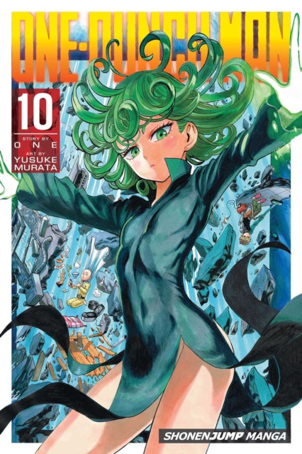 One-Punch Man, Vol. 10 manga cover featuring Tatsumaki.