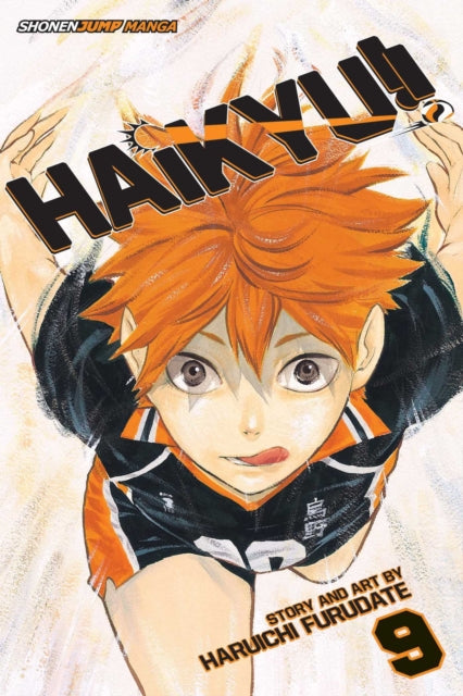 Haikyu!!, Vol. 9 manga cover featuring Shoyo Hinata.