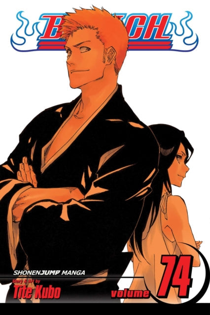 Bleach, Vol. 74 manga cover featuring Ichigo and Rukia.
