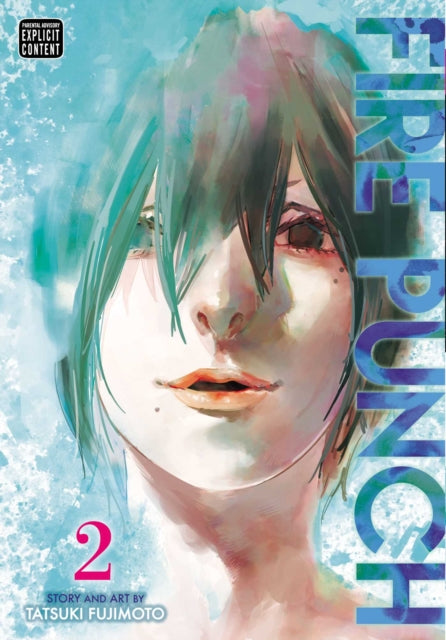 Fire Punch, Vol. 2 manga cover featuring a close-up of a character's face.