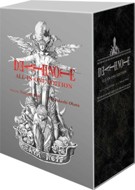 Death Note All-in-One Edition box set with character art.