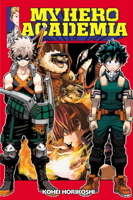 My Hero Academia Vol. 13 manga cover featuring Deku and Bakugo.