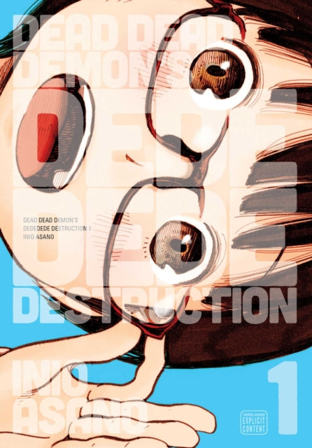 Dead Dead Demon's Dededede Destruction, Vol. 1 manga cover.