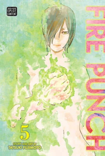 Fire Punch, Vol. 5 manga cover featuring a character with green energy.