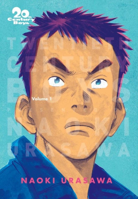 20th Century Boys: The Perfect Edition, Vol. 1 manga cover featuring a close-up of Kenji.