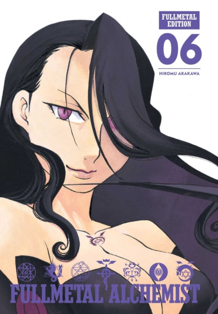 Fullmetal Alchemist Fullmetal Edition Vol 6 manga cover featuring Lust.