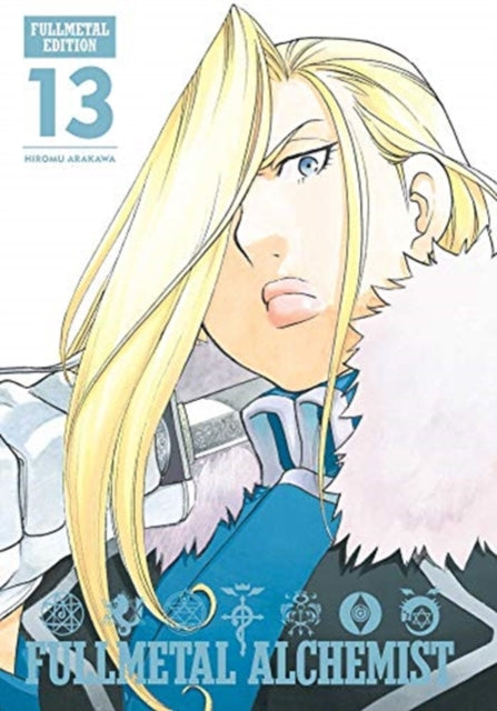Fullmetal Alchemist Fullmetal Edition Vol 13 manga cover featuring Olivier Mira Armstrong.