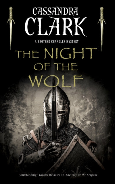 The Night of the Wolf book cover featuring a knight.