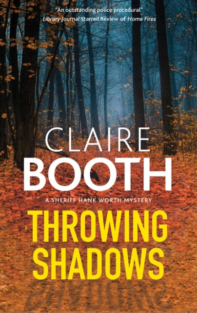 Throwing Shadows book cover featuring a forest scene.