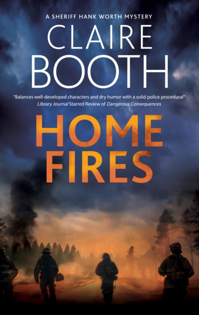 Home Fires book cover with firefighters and smoke.