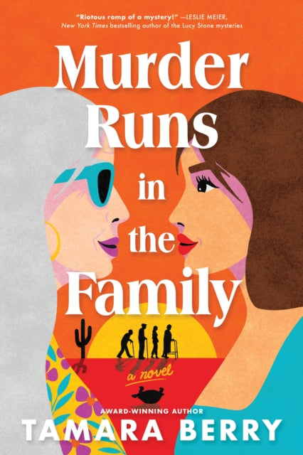 Book cover for Murder Runs in the Family by Tamara Berry.