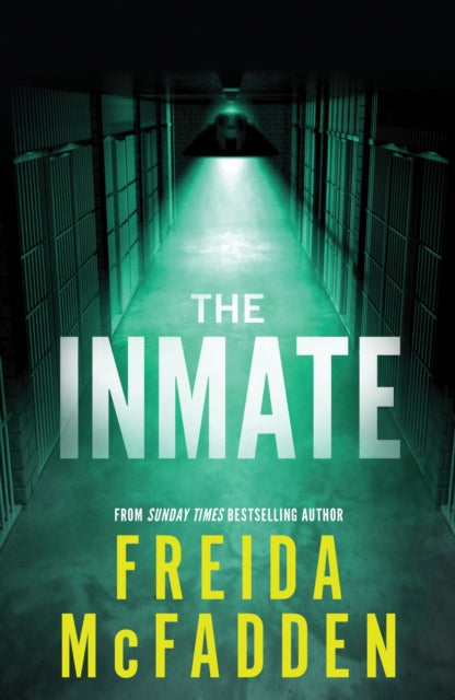 The Inmate book cover features a prison hallway with a spotlight.