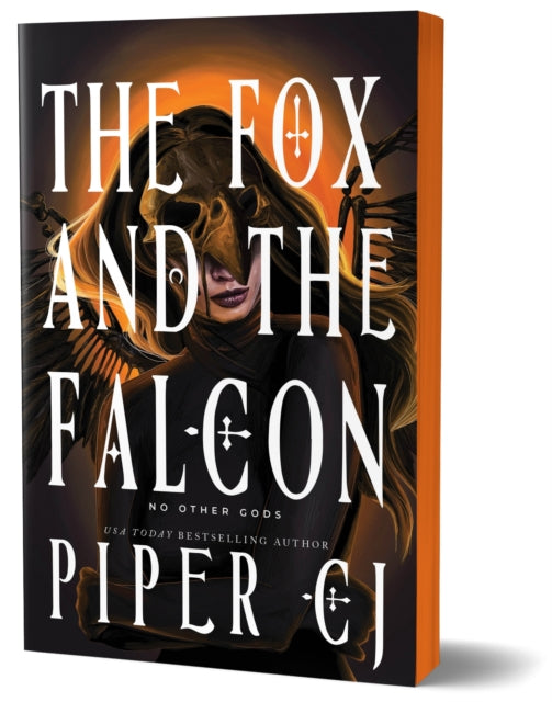The Fox and the Falcon book cover with a woman wearing a skull mask.