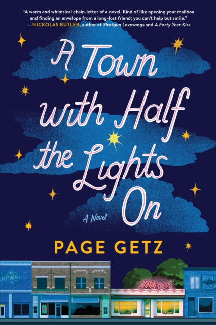 A Town with Half the Lights On: A Novel book cover.