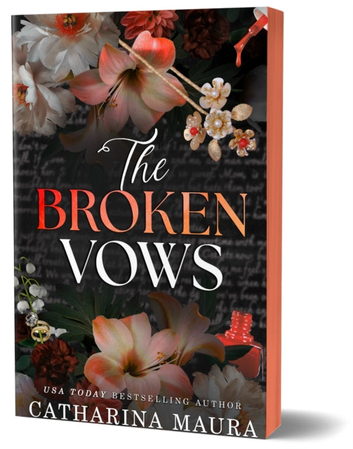 Book cover for The Broken Vows by Catharina Maura.
