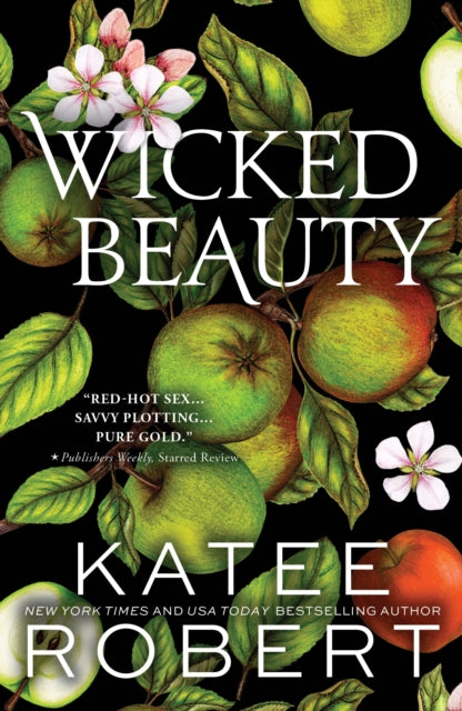 Wicked Beauty book cover with apples and flowers.