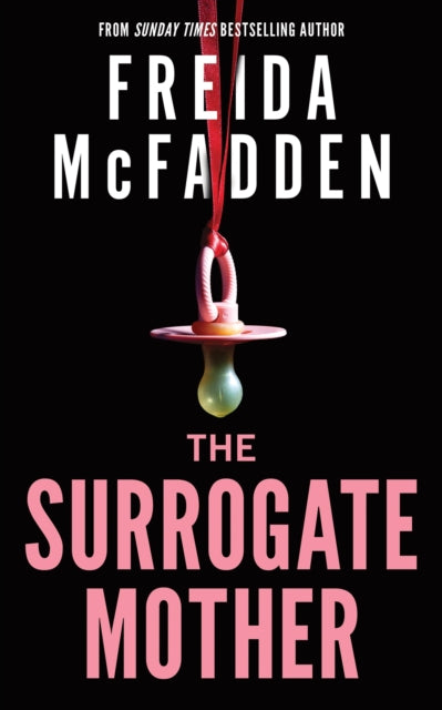 Book cover for "The Surrogate Mother" by Freida McFadden.